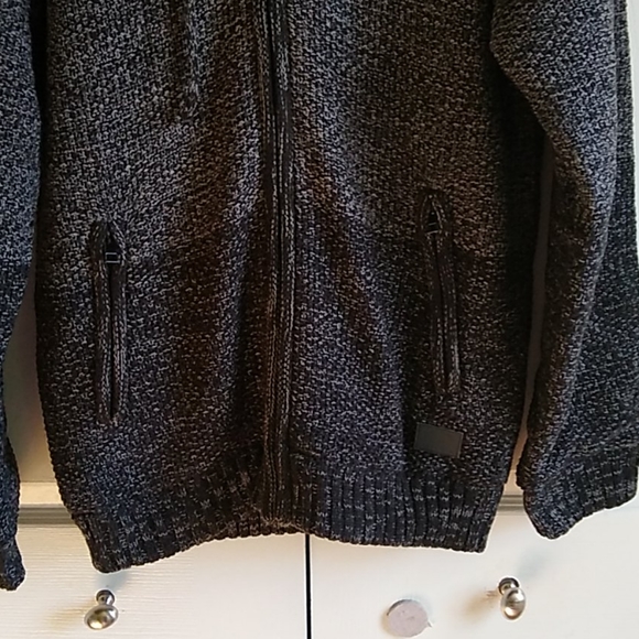 Sweater fleece lined jacket size medium - Picture 3 of 9